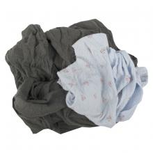 Toolway 106177 - Recycled T-Shirt Cloth Rags 10lb Multicoloured