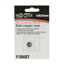 Toolway 110407 - Tile Cutting Wheel 13 x 3 x 3mm for item 110021