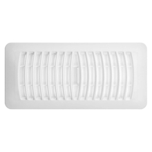 Toolway 110706 - Floor Register Plastic 4 x 10in White