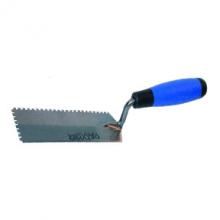 Toolway 120038 - Trowel Notched 6in x 2in (¼in x ¼in SQ Notch) Soft Blue Handle