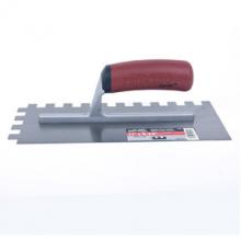 Toolway 120057 - Trowel Notched 11in x 4½in (½in x ½in SQ Notch) Red Handle