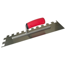 Toolway 120069 - Trowel Notched 16in x 4in (¾” x 3/4” Square Notch)