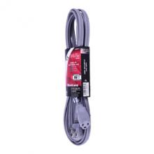 Toolway 140047 - Extension Cord Indoor All Purpose SPT-3 16/3 Single-Tap Grey 4.5m/14.7ft