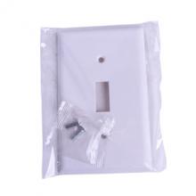 Toolway 140147 - 1 Gang Toggle Switch Plate White