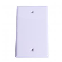 Toolway 140157 - 1 Gang blank wallplate White