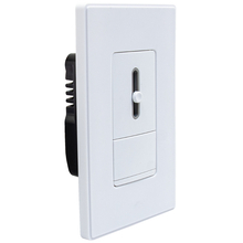 Toolway 140180 - Decora 3-Way Slide Dimmer Switch with Screwless Wall Plate White