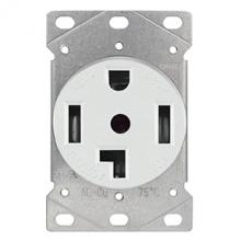 Toolway 140608 - Dryer Receptacle 3 Pole 4 Wire White