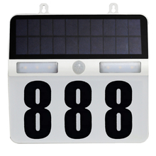 Toolway 140652 - LED Solar Home Number Sign With Sensor & Flood Lights