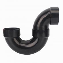 Toolway 151237 - ABS P-Trap Less C/O Less Union 1½in Black