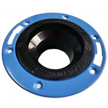 Toolway 151256 - Abs Floor Flange 4in x 3in Black