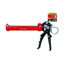 Toolway 160004-20 - Pro Rotating Cradle-Style Comfort Grip Caulking Gun with Auto Flow Stop 9" Red