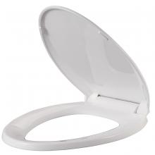 Toolway 180499 - Toilet Seat Elongated Closed Front with Cover White