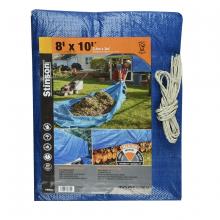 Toolway 180810 - Tarpaulin 8ft x 10ft Blue