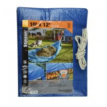 Toolway 181012 - Tarpaulin 10ft x 12ft Blue