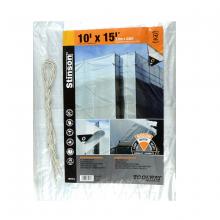 Toolway 181013 - Tarpaulin 10ft x 15ft Clear