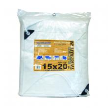 Toolway 181213 - Tarpaulin 12ft x 18ft Clear