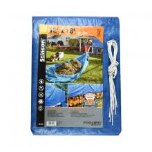 Toolway 181218 - Tarpaulin 12ft x 18ft Blue