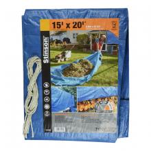 Toolway 181520 - Tarpaulin 15ft x 20ft Blue