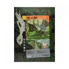 Toolway 181521 - Tarpaulin 15ft x 20ft Camouflage