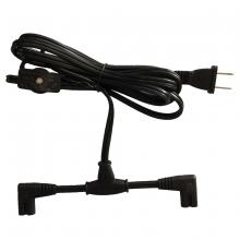 Toolway 182547 - AC Power Cord only for EDJ/EDK Grow Light Fixtures One Switch for 2 Fixtures