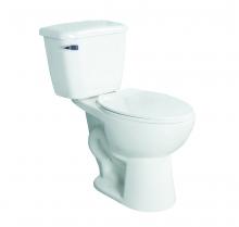 Toolway 188043S - 2-Piece Toilet Single Flush 6L Elongated Bowl White