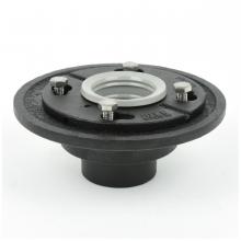 Toolway 188050 - Cast Iron Round Shower Drain Base 2½in x 6- 5/8in x 3in