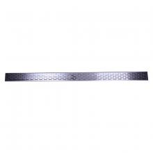 Toolway 188061 - Linear Shower Drain Grill Grid 2in 47in x 3in x 3 1/8in