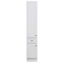 Toolway 188282 - Newport Tower Cabinet 2-Door/1-Drawer 15x12x84" White