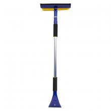 Toolway 194505 - Snow Brush Telescopic Handle with Ice Scraper and Squeegee 56in