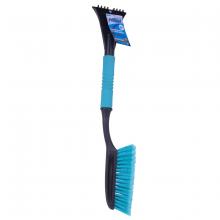 Toolway 194542 - Snow Brush Comfort Grip Plastic Handle with Ice Scraper 25in