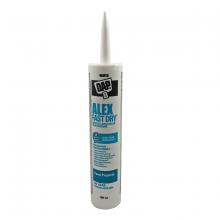 Toolway 278425 - Alex Fast Dry Acrylic Latex Caulk Plus Silicone 300ml White