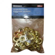 Toolway 399694 - Brass Eyelet Grommets 1/2in 50Pk