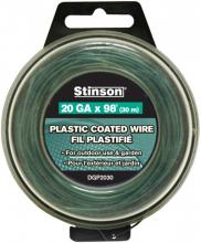 Toolway 412030 - PVC Coated Steel Tie Wire 20ga x 30m Green