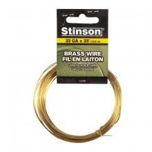 Toolway 412122 - Brass Tie Wire 22ga x 10.4m