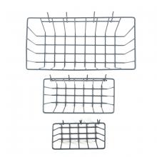 Toolway 454028 - 3PC Wire Baskets for Pegboard