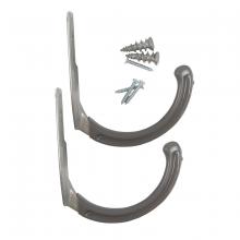 Toolway 454130 - Wall Mount J Hooks Large 50Lb Capacity 2Pk