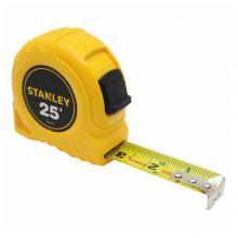 Toolway 530455 - Tape Measure 25ft x 1in Imperial Yellow Stanley