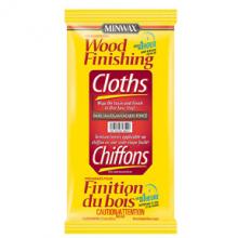 Toolway 530824 - Wood Finishing Cloths Dark Mahogany