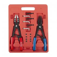 Toolway 706308 - 2PC Snap Ring Pliers HCS 10in Set