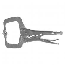 Toolway 707351 - C-Clamp Locking Pliers With Flex Jaw Swivel Pads HCS 6in