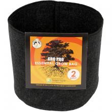 Toolway 725805 - Gro Pro® Fabric Growing Bag Round 2 Gallon Black