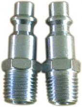 Toolway 776254 - Male Quick Connectors for Air Hose ¼in M NPT x ¼in 2pc