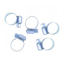 Toolway 776257 - 5pc Stainless Steel Hose Clamps 5/16in -¼in