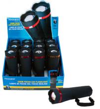 Toolway 789008 - Flashlight LED with Zoom Focus