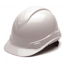 Toolway 80003232 - Hardhat ABS With 4-Point Ratchet Ridgeline White