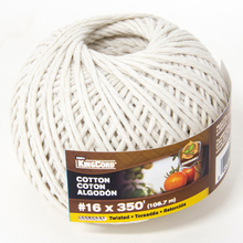 Toolway 80034197 - Twisted Cotton Twine #16 x 350' Natural