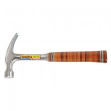 Toolway 80061161 - Claw Hammer Straight 16oz 12 ½in Leather Grip Handle Estwing E16S