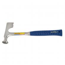 Toolway 80062221 - Drywall Hammer Milled Face 11oz 13 ½in Nylon Vinyl Grip Handle Estwing E3-11