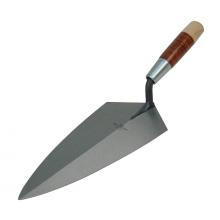 Toolway 80100310 - 11in Brick Trowel Philadelphia Pattern-Leather Handle