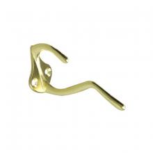 Toolway 81000224 - 224B-V Coat Hook 3in Brass 2Pk